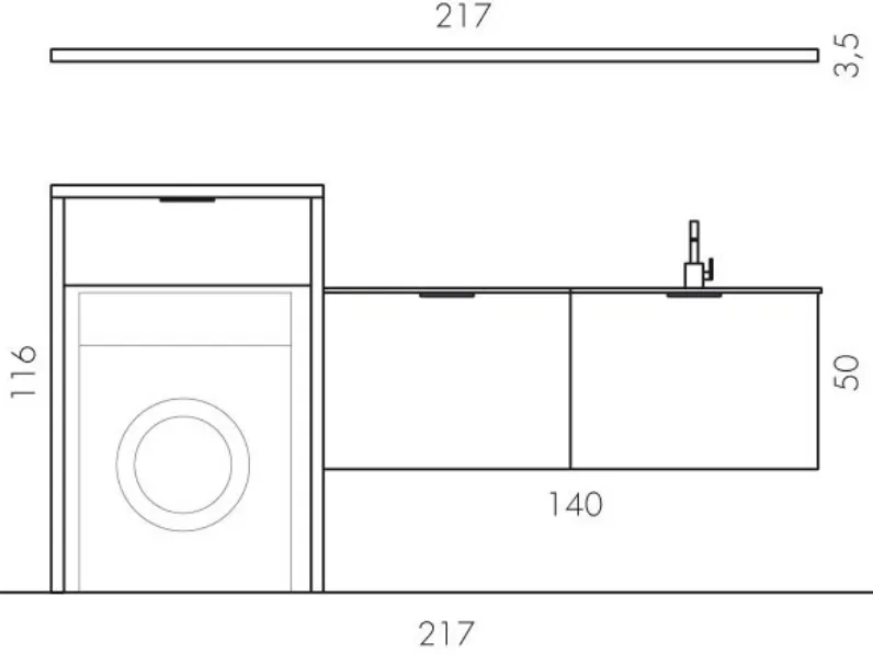 Mobile bagno Compab L 09 IN OFFERTA OUTLET