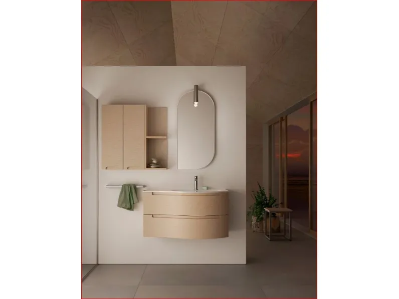 Mobile bagno Sospeso Stratos multistrato os13 Compab a prezzo scontato