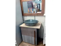 Mobile bagno completo design  grigio e ocra  Outlet etnico: mobile da bagno A PREZZI OUTLET