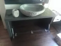 MOBILE BAGNO CONVENIENZA VINTAGE BROWN/GREY