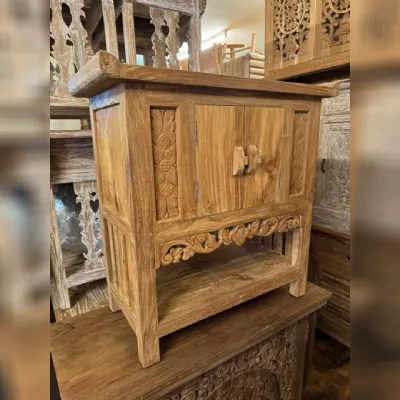Arredamento bagno: mobile Outlet etnico Mobile consolle bagno teak in offerta