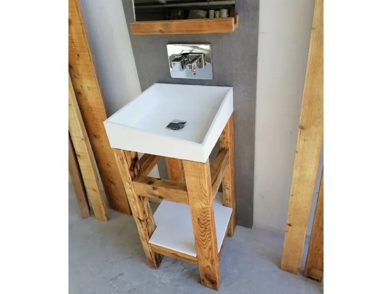 Mobile bagno a terra Morai krion di Mya design SCONTATO - 30%