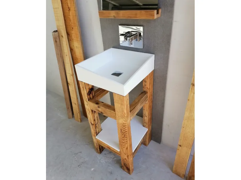 Arredamento bagno: mobile Mya design Morai krion a prezzo Outlet
