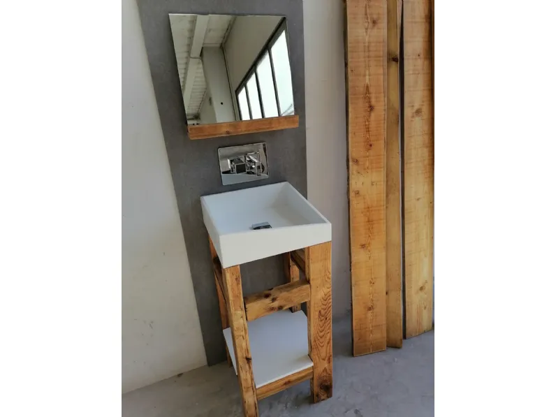 Arredamento bagno: mobile Mya design Morai krion a prezzo Outlet