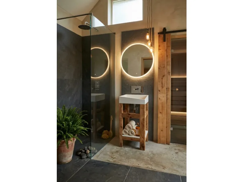 Arredamento bagno: mobile Mya design Morai krion a prezzo Outlet