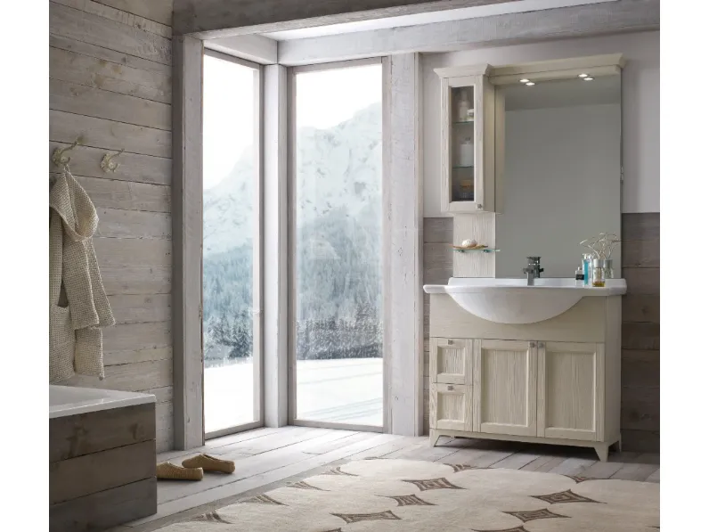 Mobile bagno a terra Diamante 08 di Artigianale SCONTATO - 40%