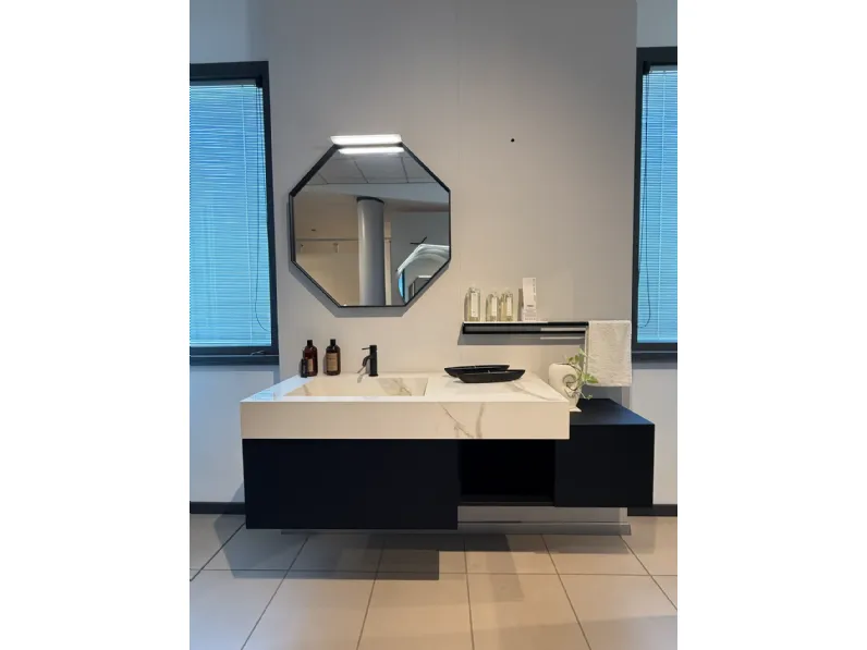 Mobile bagno in legno modello Dogma di Ideagroup a prezzo Outlet