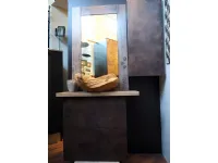 mobile bagno seta bronzo in offerta convenienza  outlet 2 elementi seta bronzo offerta outlet con top olmo nature 