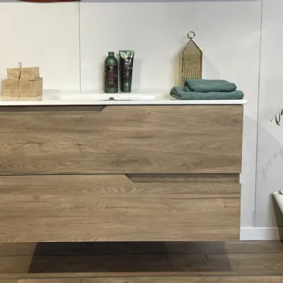 Mobile bagno in laminato modello Bora di Collezione esclusiva a prezzo Outlet