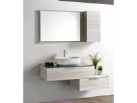 Mobile bagno Sospeso Composizione 7 Artigianale scontato - 31%