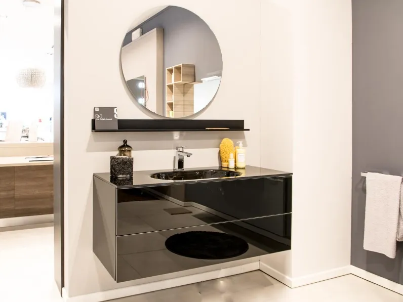 Mobile bagno in vetro Font Scavolini outlet