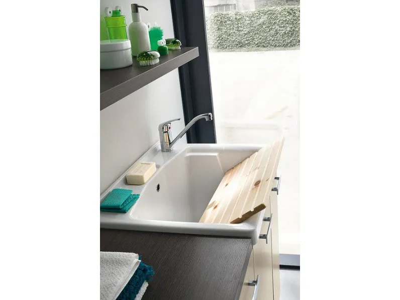 Mobile bagno Lavanderia Lavanderia l16 Compab a prezzo scontato