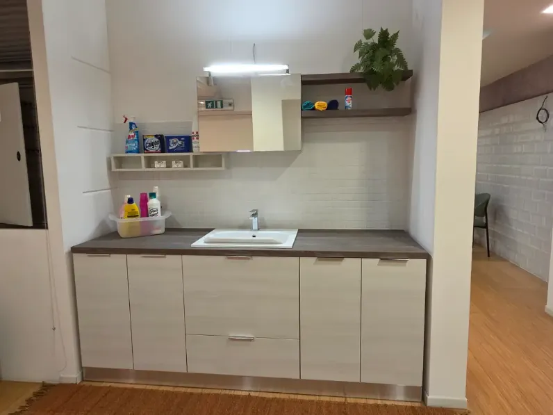 Mobile bagno Mobile arredo lavanderia lavatrice Compab SCONTATO a PREZZI OUTLET