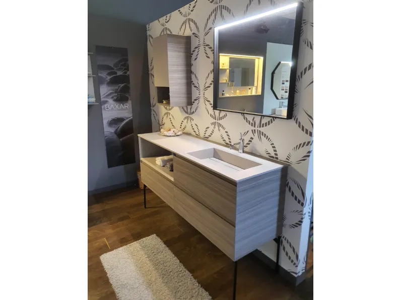 Mobile per la sala da bagno Baxar M3 system a prezzo Outlet