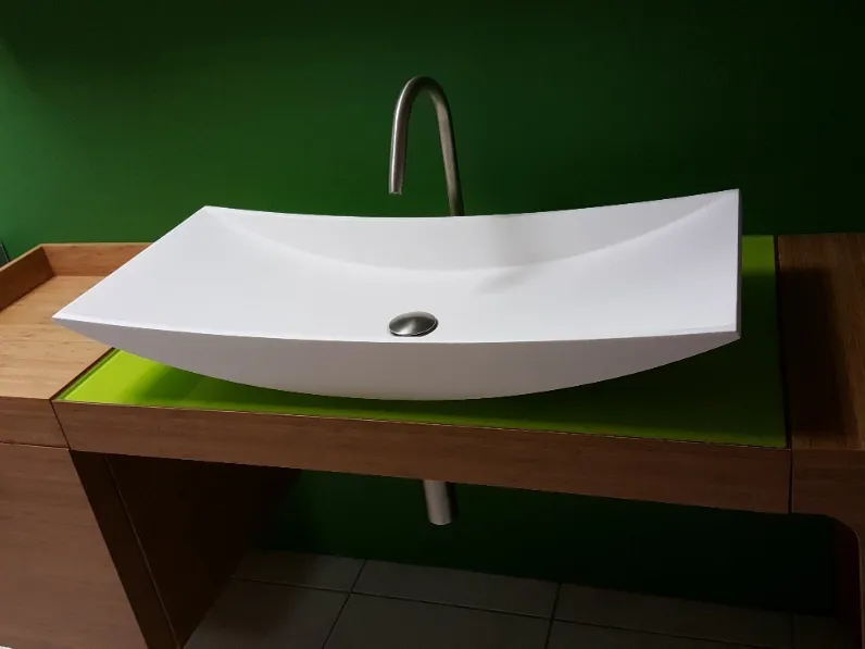 Mobile bagno in legno modello Maori di Cerasa a prezzo Outlet