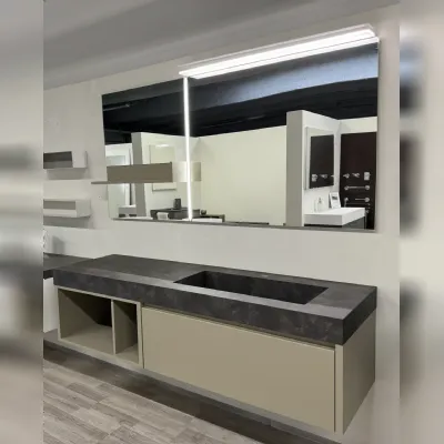 Mobile bagno in laccato opaco modello Tenderlak next 03 di Mastella a prezzo Outlet