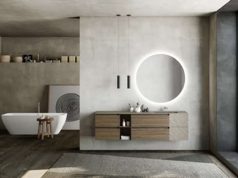 M2 system 227 Baxar: mobile bagno sospeso A PREZZI OUTLET