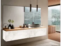 Mobile bagno Sospeso Mobile bagno modern white in offerta   Nuovi mondi cucine a prezzo scontato