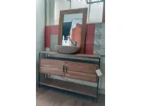 Mobile bagno Outlet etnico Mobile bagno radice teak minimale industriale in offerta  IN OFFERTA OUTLET