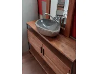 Mobile bagno Outlet etnico Mobile bagno radice teak minimale industriale in offerta  IN OFFERTA OUTLET