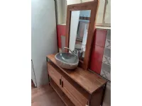 Mobile bagno Outlet etnico Mobile bagno radice teak minimale industriale in offerta  IN OFFERTA OUTLET