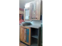 Mobile bagno Outlet etnico Mobile bagno vintage recicle industrial   con un ribasso imperdibile