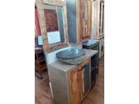 Mobile bagno Outlet etnico Mobile bagno vintage recicle industrial   con un ribasso imperdibile