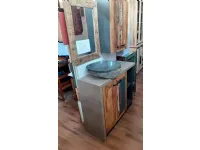 Mobile bagno Outlet etnico Mobile bagno vintage recicle industrial   con un ribasso imperdibile