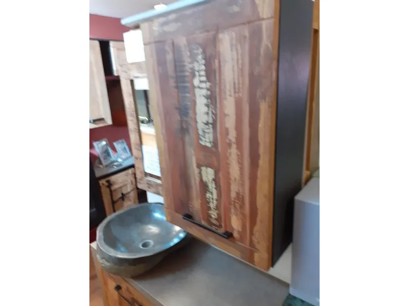 Mobile bagno Outlet etnico Mobile bagno vintage recicle industrial   con un ribasso imperdibile