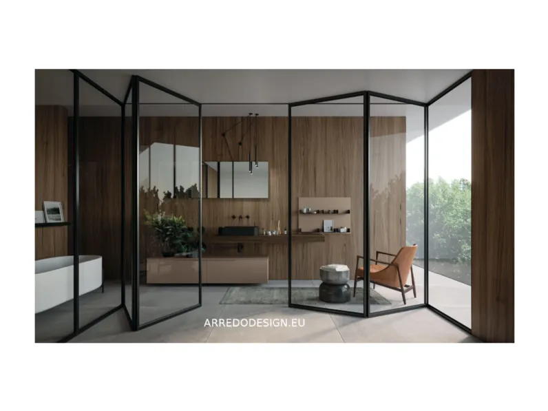 Mobile bagno Sospeso Sistema maniglia Punto tre a prezzi convenienti