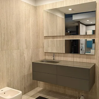 Arredamento bagno: mobile Ideagroup Sense aqua  a prezzo scontato
