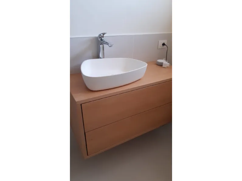 Mobile bagno Sospeso Arredo bagno due cassetti Mirandola nicola e cristano in offerta