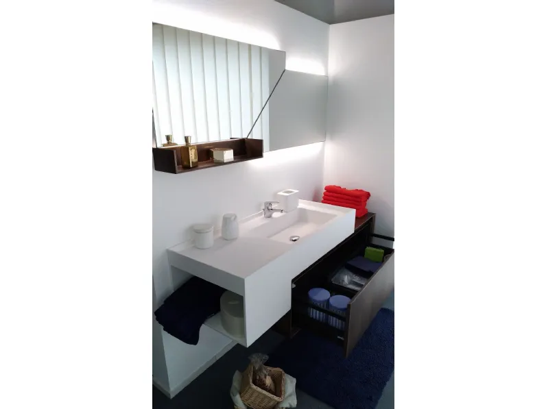 Mobile bagno Sospeso Arredobagno libera+ di novello Novello a prezzi outlet