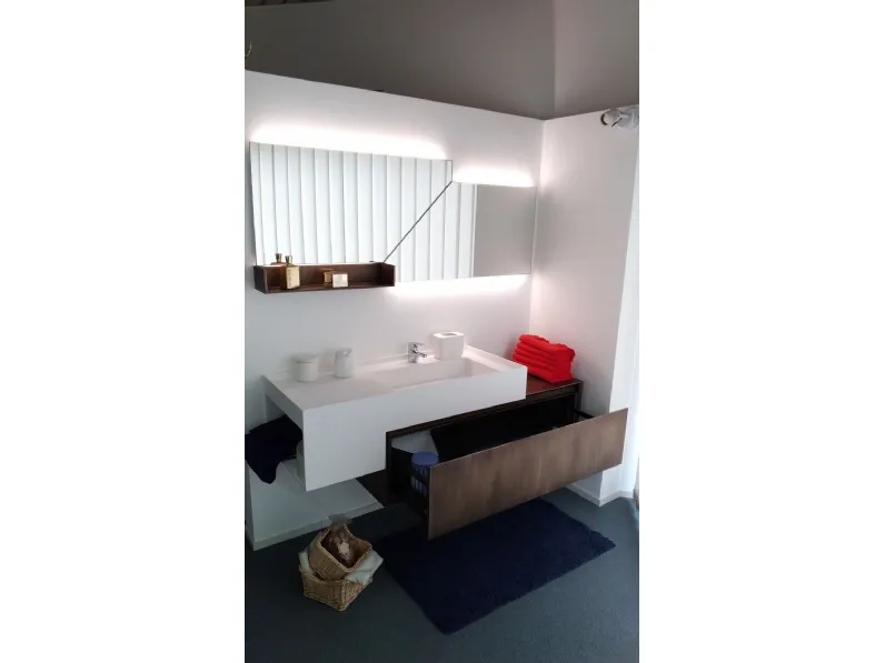 Mobile bagno Sospeso Arredobagno libera+ di novello Novello a prezzi outlet