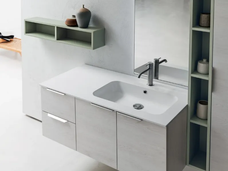 Arredamento bagno: mobile Artigianale B201 08 in Offerta Outlet