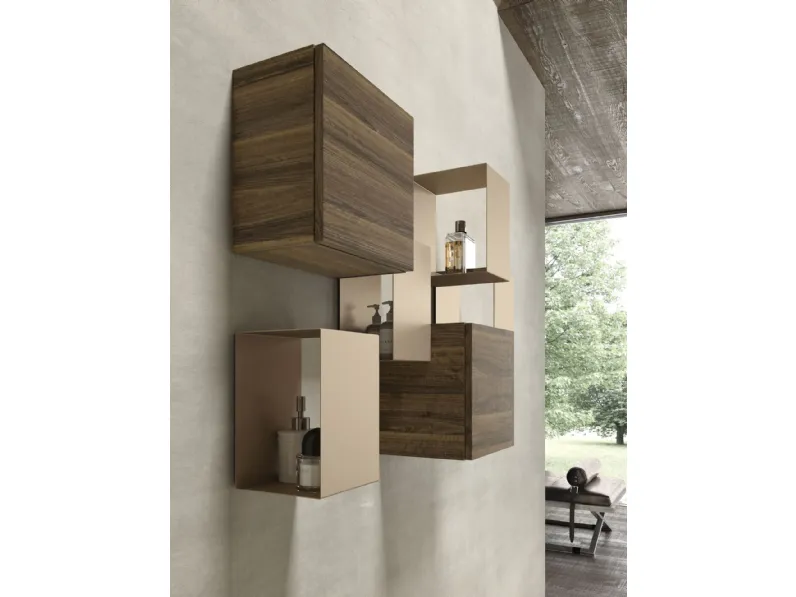 Mobile bagno Sospeso Bagno 07 system m2 Baxar a prezzo ribassato