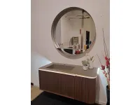 Mobile bagno sospeso Bagno cerasa noce canaletto cannettato di Cerasa SCONTATO - 30%