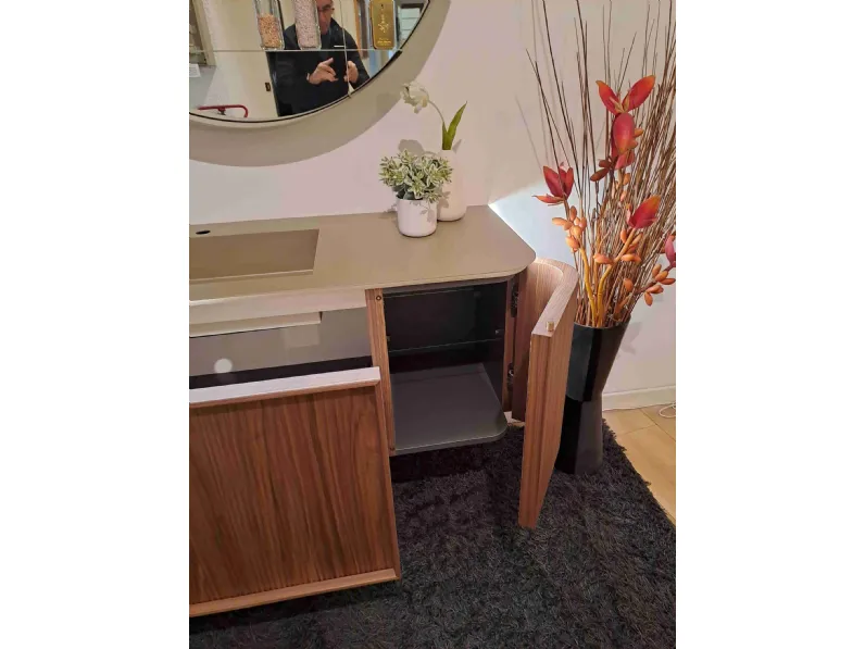 Mobile arredo bagno Sospeso Cerasa Bagno cerasa noce canaletto cannettato a prezzi scontati