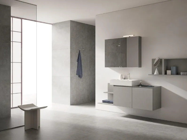 Mobile per la sala da bagno Artigianale Bik 012 in Offerta Outlet