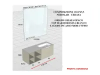 Arredamento bagno: mobile Cerasa Cerasa - nerolab a prezzo scontato
