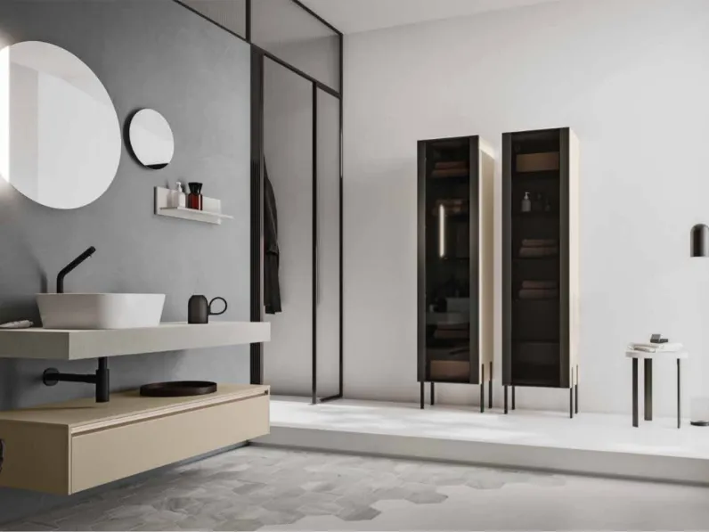 Mobile bagno Sospeso Collezione cartabianca Cerasa in offerta