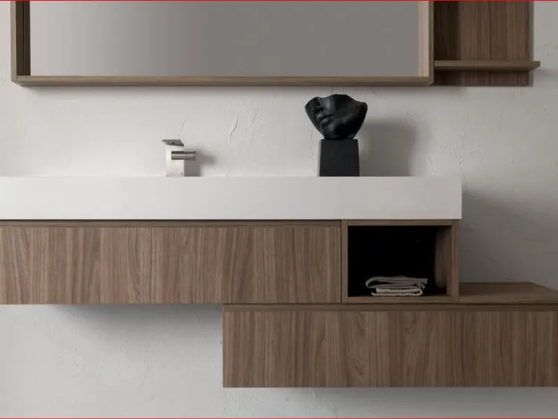 Scopri il Mobile per Bagno Compab Composizione bg010 a prezzi vantaggiosi! Ottimo rapporto qualità-prezzo!