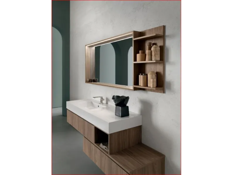 Scopri il Mobile per Bagno Compab Composizione bg010 a prezzi vantaggiosi! Ottimo rapporto qualità-prezzo!