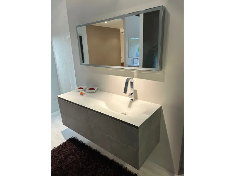Mobile per la sala da bagno Ideagroup Cubik a prezzo Outlet