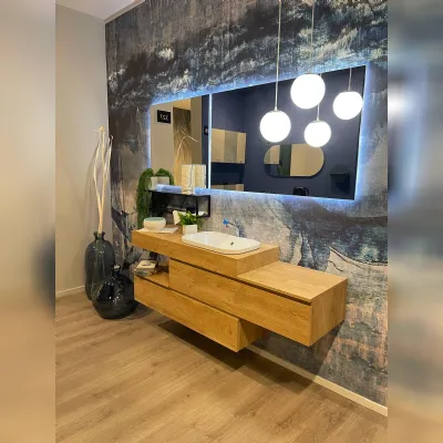 Arredamento bagno: mobile Compab Cv 327 bgo kiki con forte sconto