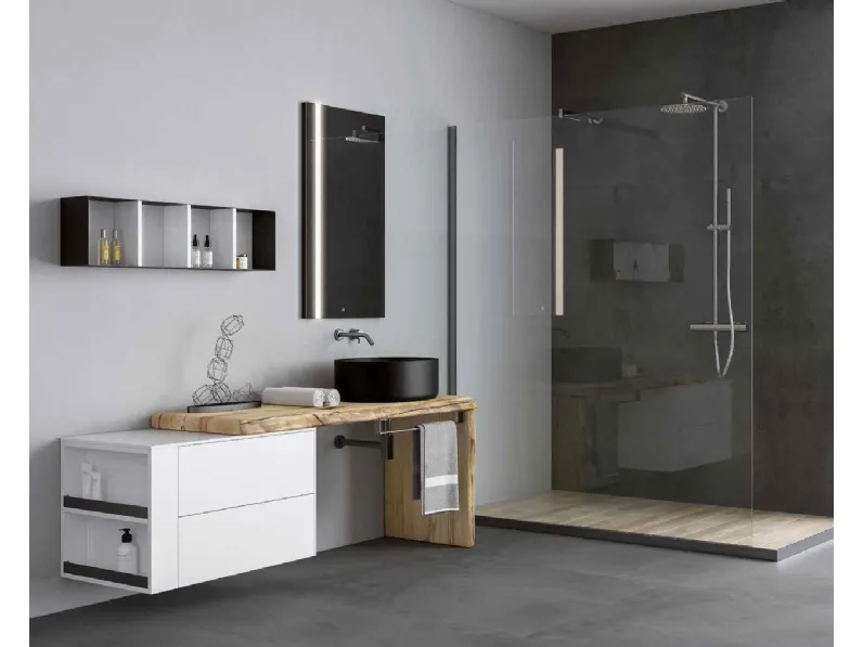 Mobile bagno Sospeso L.14 Legnobagno a prezzi convenienti