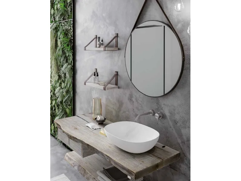 Mobile bagno Sospeso Life 03 Legnobagno a prezzo ribassato