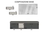 M system Baxar: mobile bagno sospeso A PREZZI OUTLET