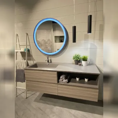 Mobile bagno in legno modello M2 system di Baxar in Offerta Outlet