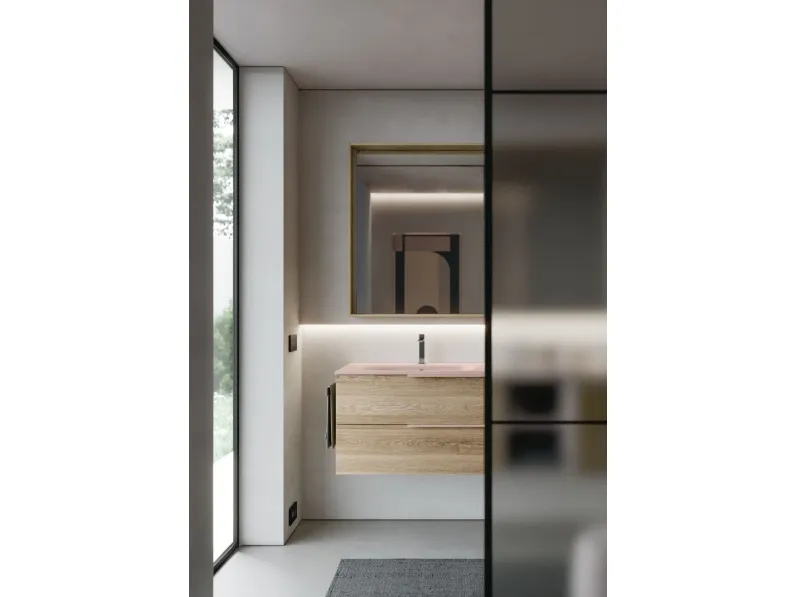 My time 01 Ideagroup: mobile bagno sospeso A PREZZI OUTLET